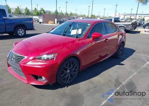 2014 Lexus Is 350 z USA, uszkodzony, nr VIN JTHBE1D29E5004374